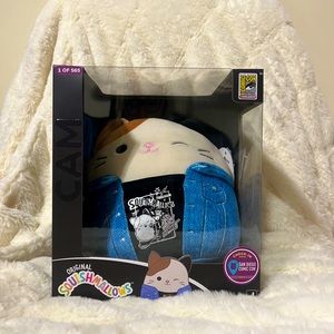 🔥SDCC🔥 2023 Squishmallows Cam the Cat Exclusive San Diego comicon exclusive